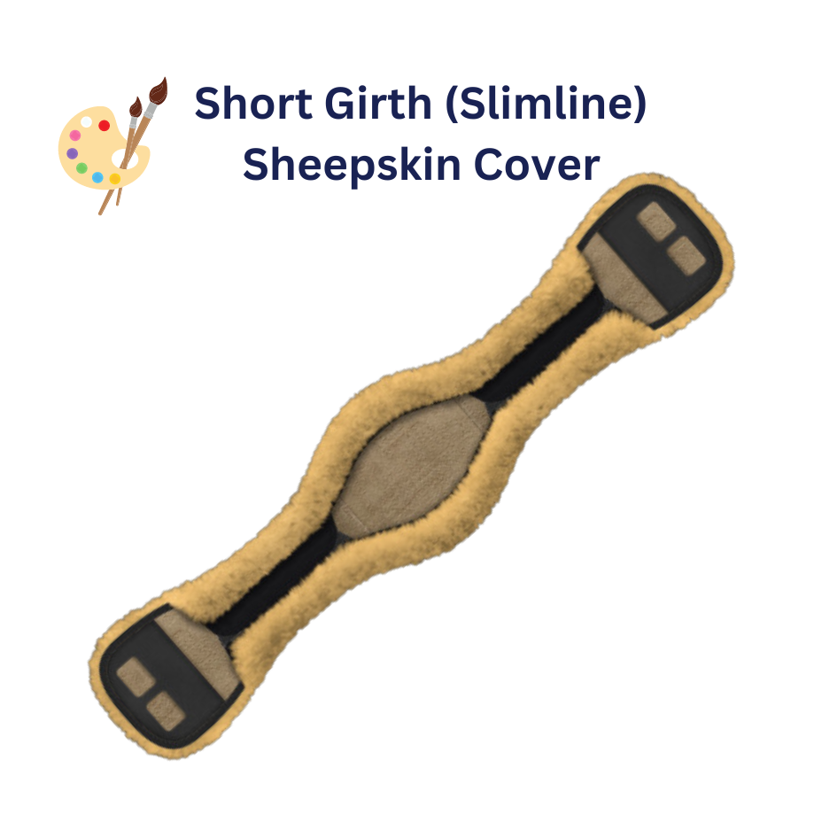 Custom Order | Short Girth (Slimline) Sheepskin Cover