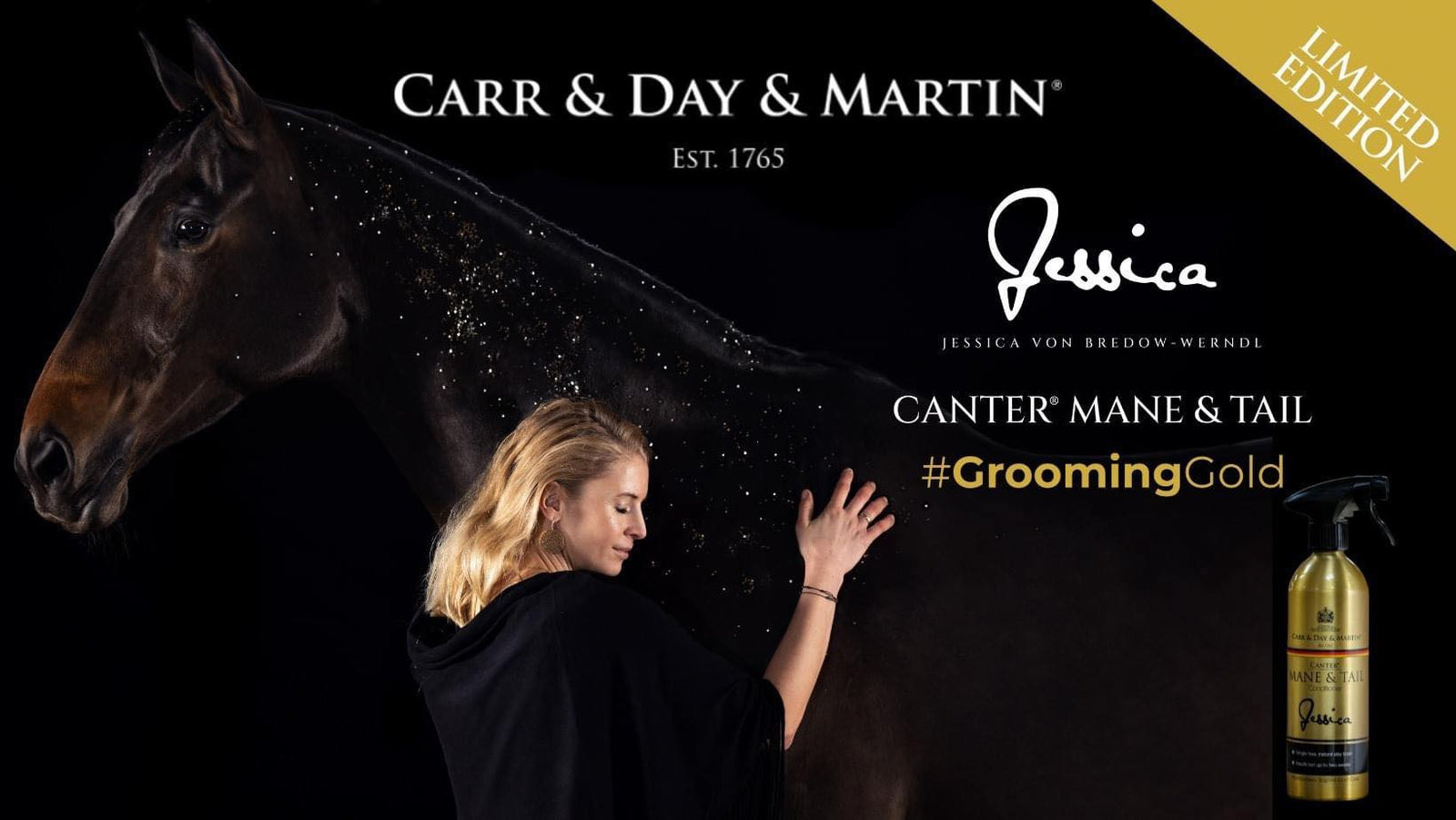 Canter Mane & Tail Gold - Make your grooming moments gold.