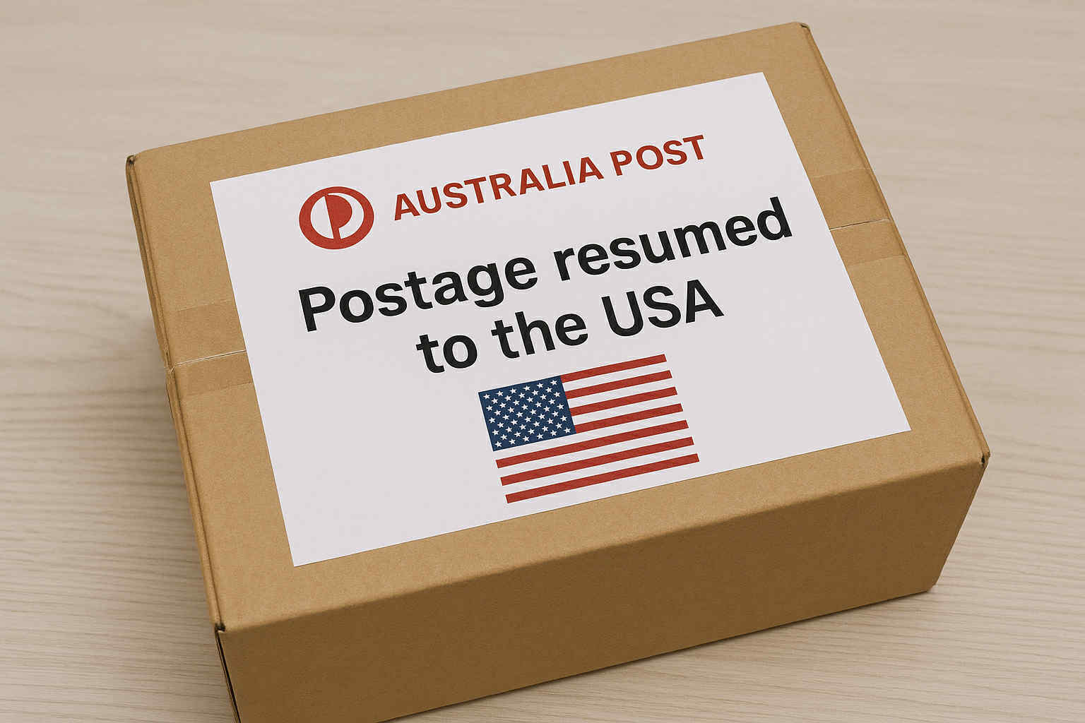 Parcel Postage to the USA Has Resumed