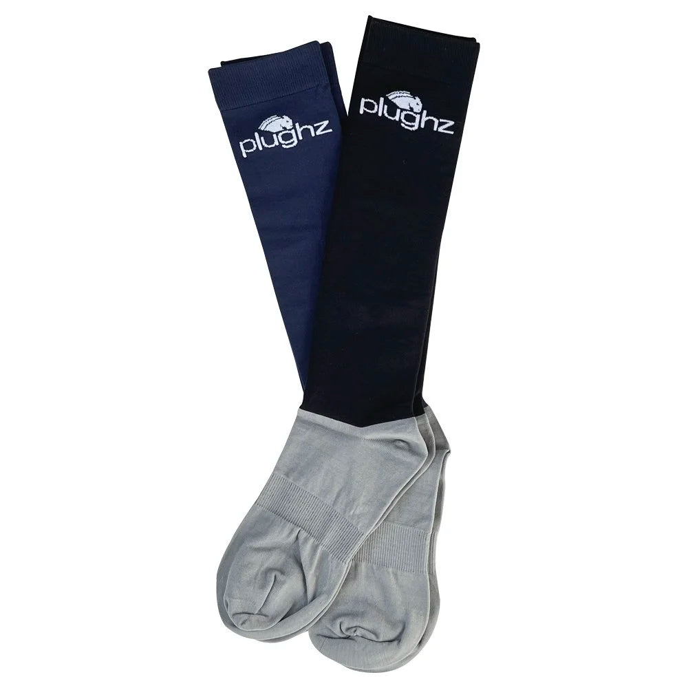 Plughz ProSport Essentials Tall Boot Socks | 2 Pair Pack