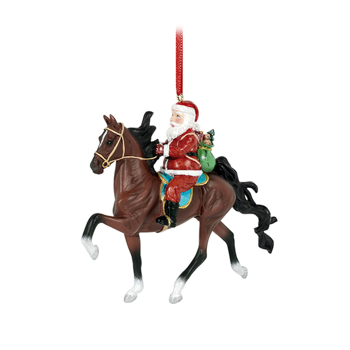 Breyer Stablemates Showman Santa Christmas Ornament