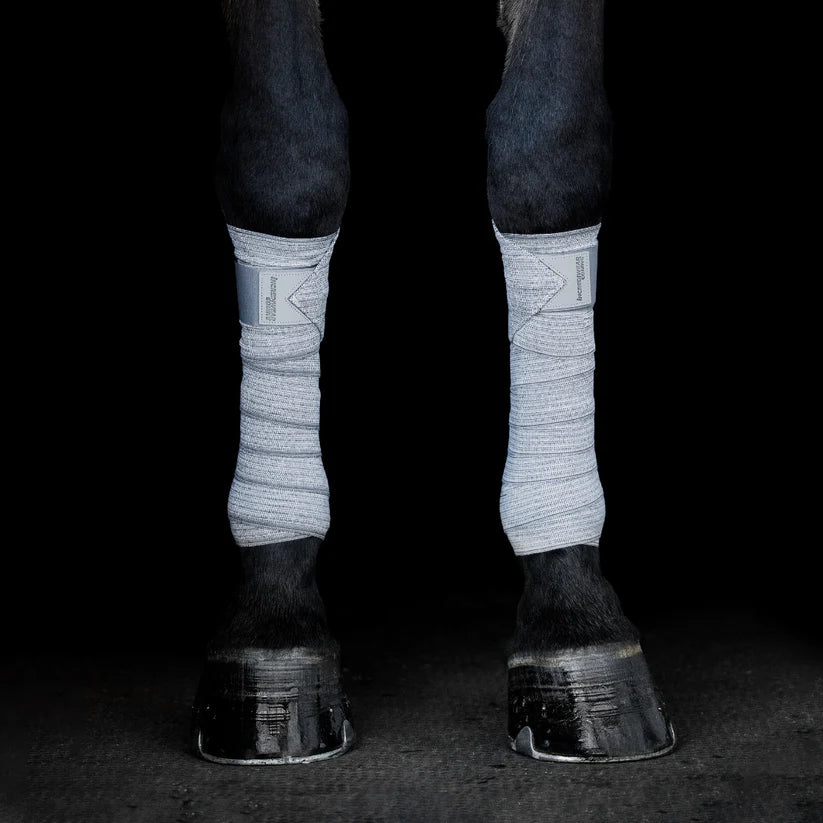 Incrediwear Equine Circulation Bandages | Grey Pair