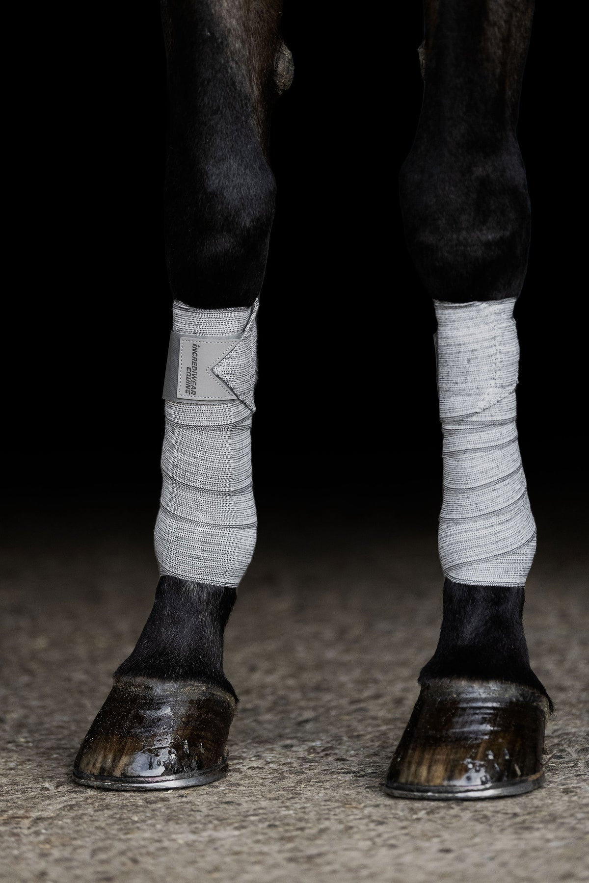 Incrediwear Equine Circulation Bandages | Grey Pair Pony