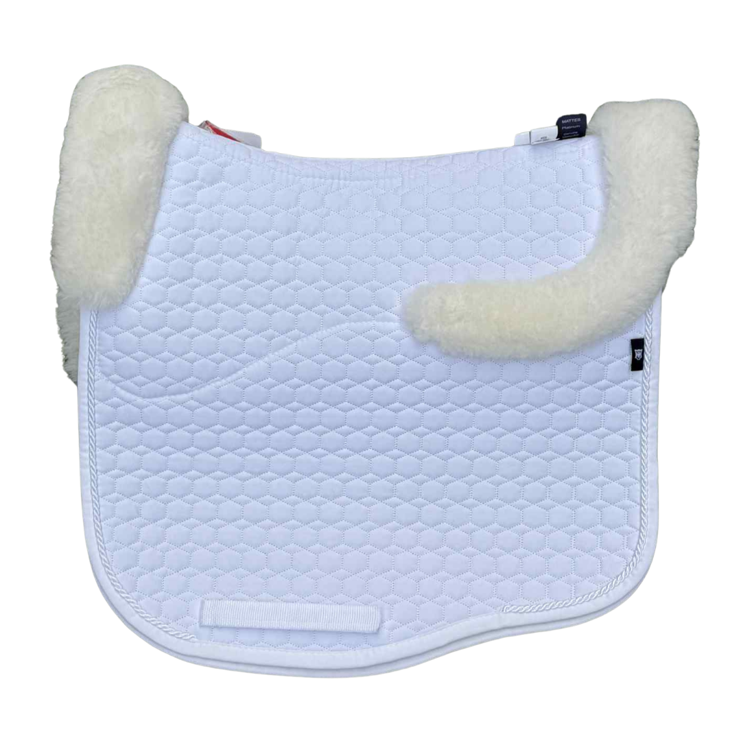 Eurofit White Quilt Dressage Pad