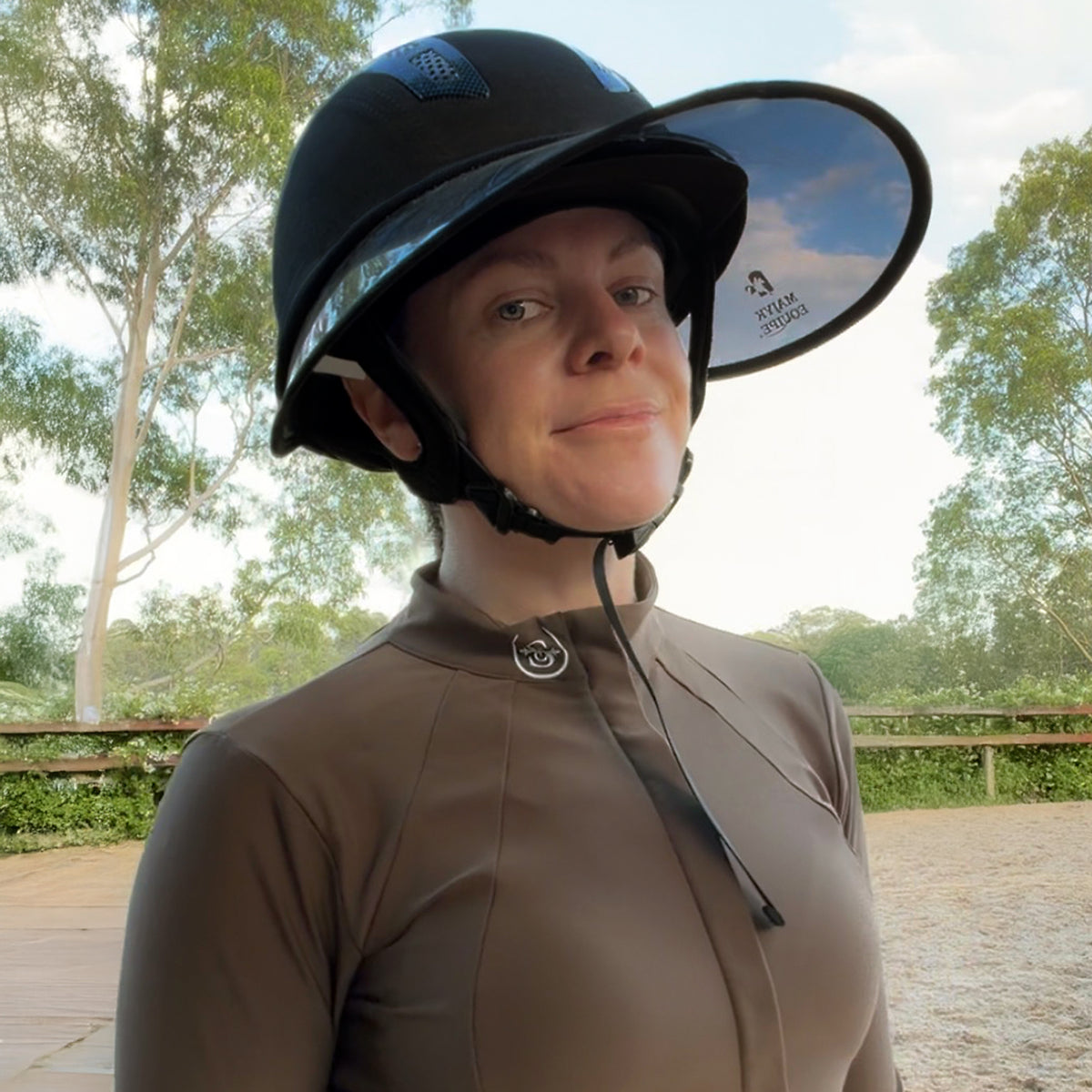 Majyk Equipe Helmet Sun Visor Black