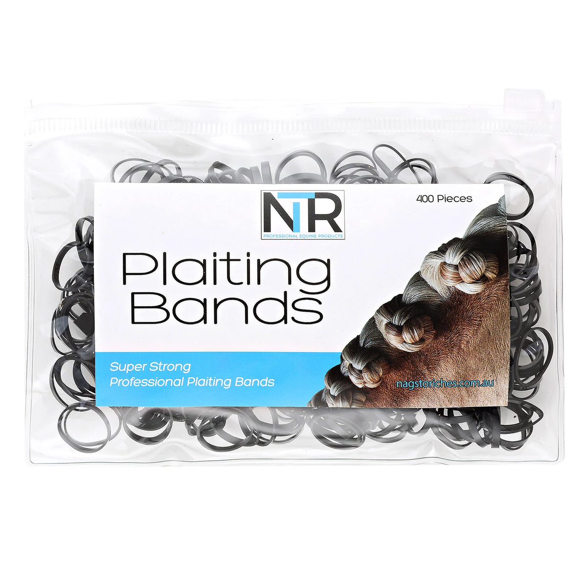 NTR Plaiting Bands 400 Pack