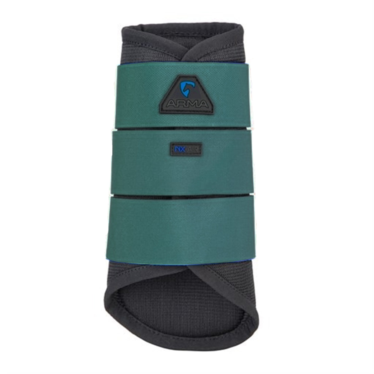 Shires ARMA Air Motion Brushing Boots Green Pair - NextGen Equine 
