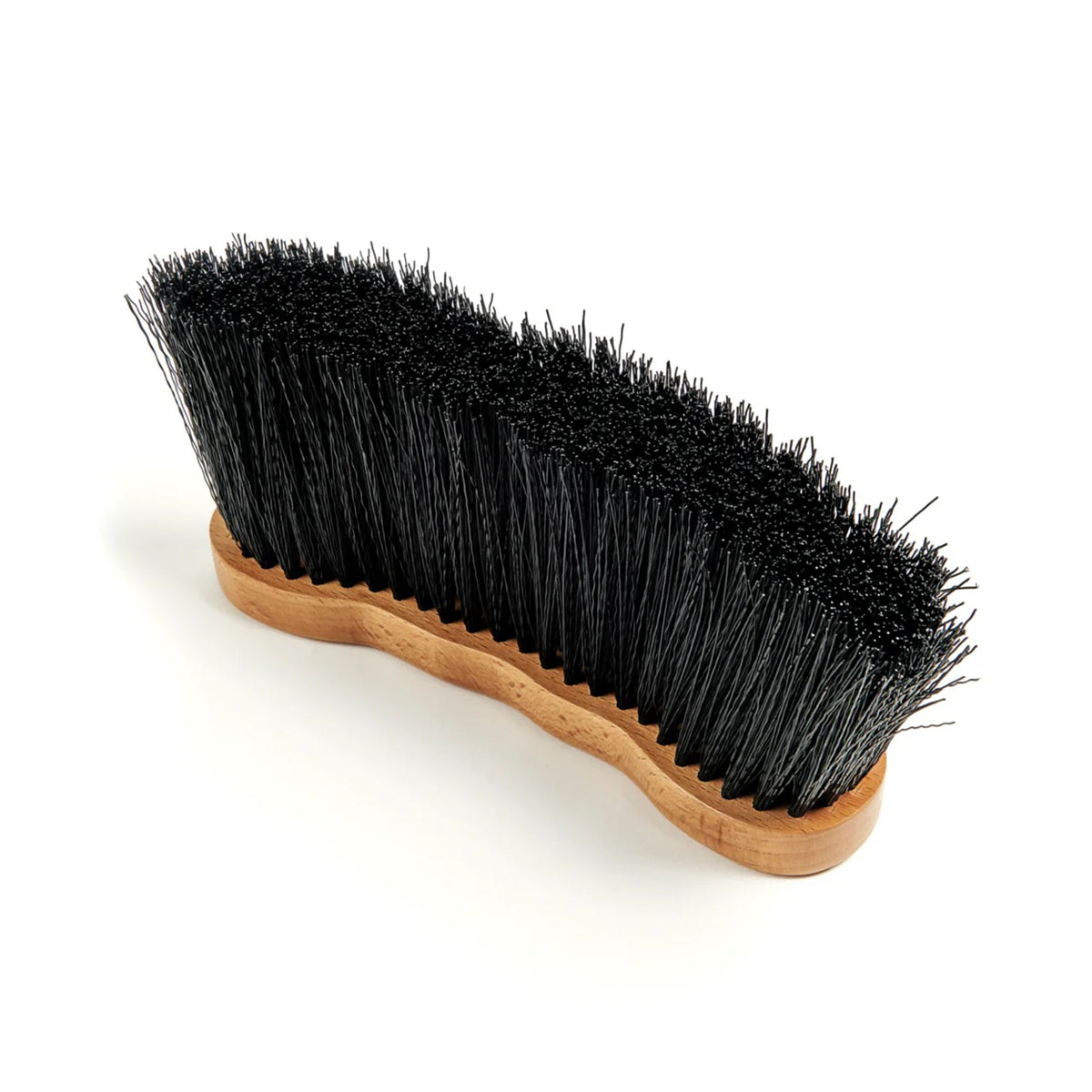 Shires EZI-GROOM Premium Wooden Long Dandy Brush | 75mm Bristles