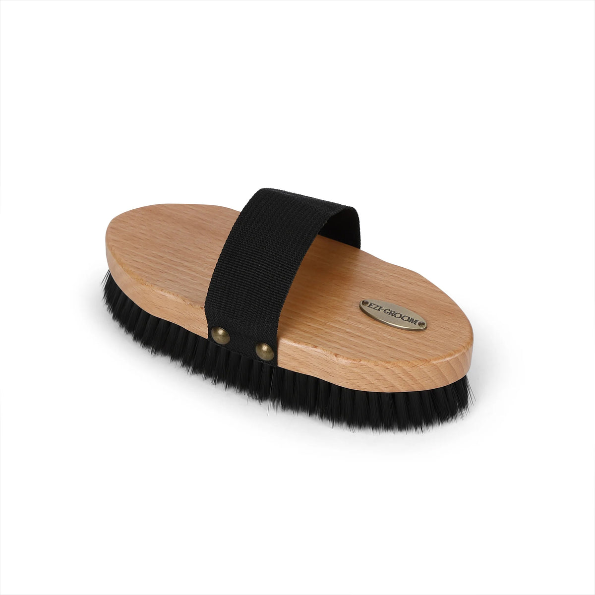 Shires EZI-GROOM Premium Wooden Body Brush