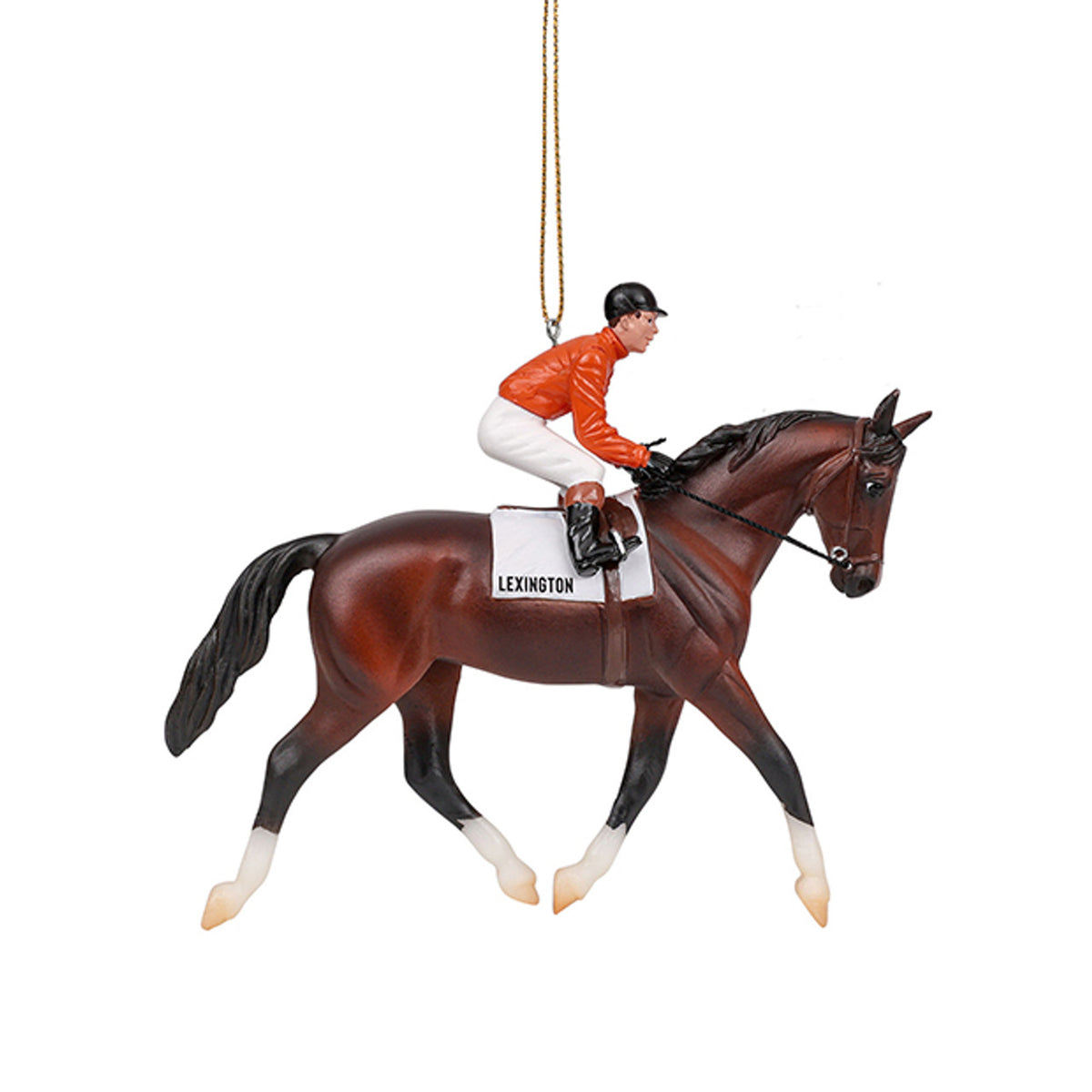 Breyer Stablemates Lexington Racehorse Christmas Ornament