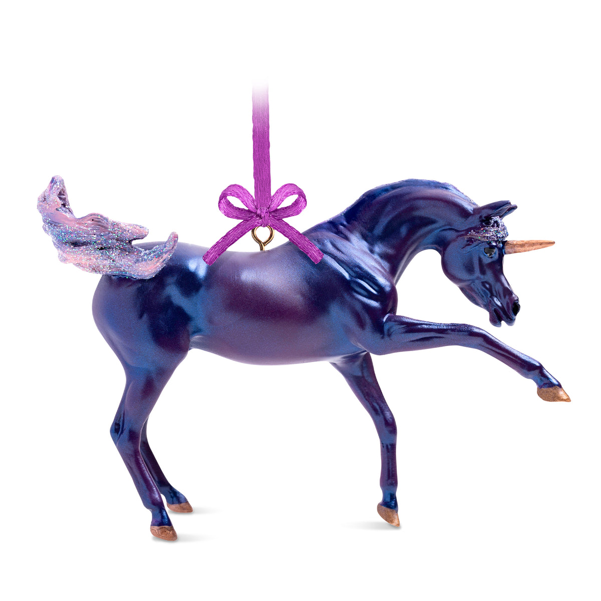 Breyer Stablemates Tyrian Unicorn Christmas Ornament