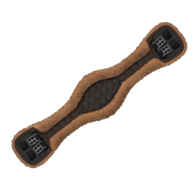 E.A. Mattes Quilt Girth & Detachable Sheepskin Cover | Anatomic 80cm