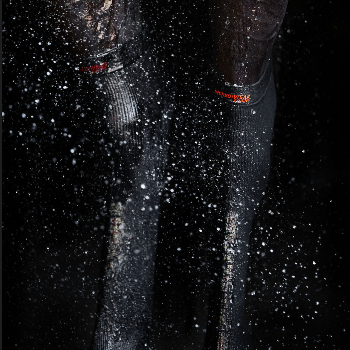 Incrediwear Equine Circulation Hock Sleeves | Black Pair One Size
