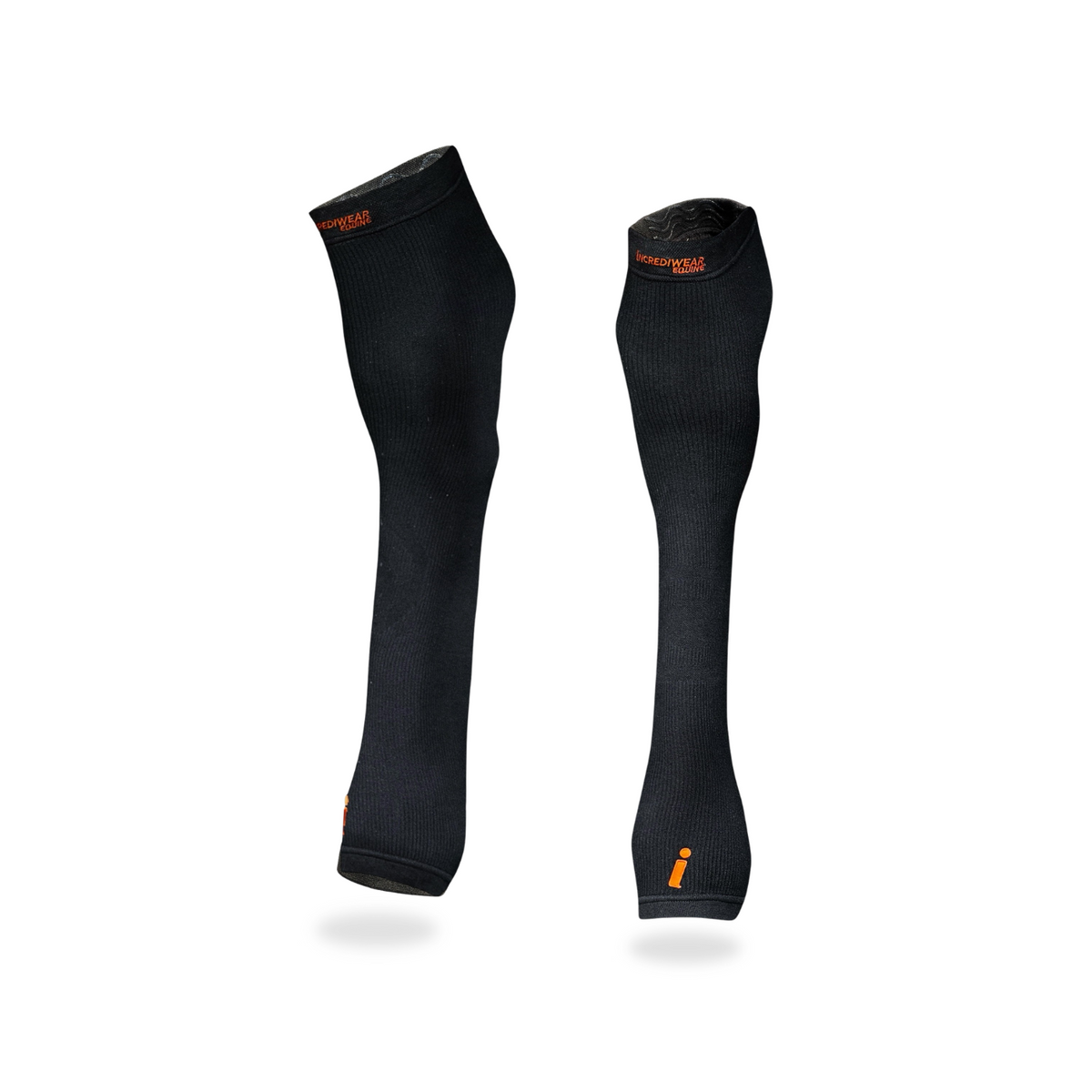 Incrediwear Equine Circulation Hock Sleeves | Black Pair One Size
