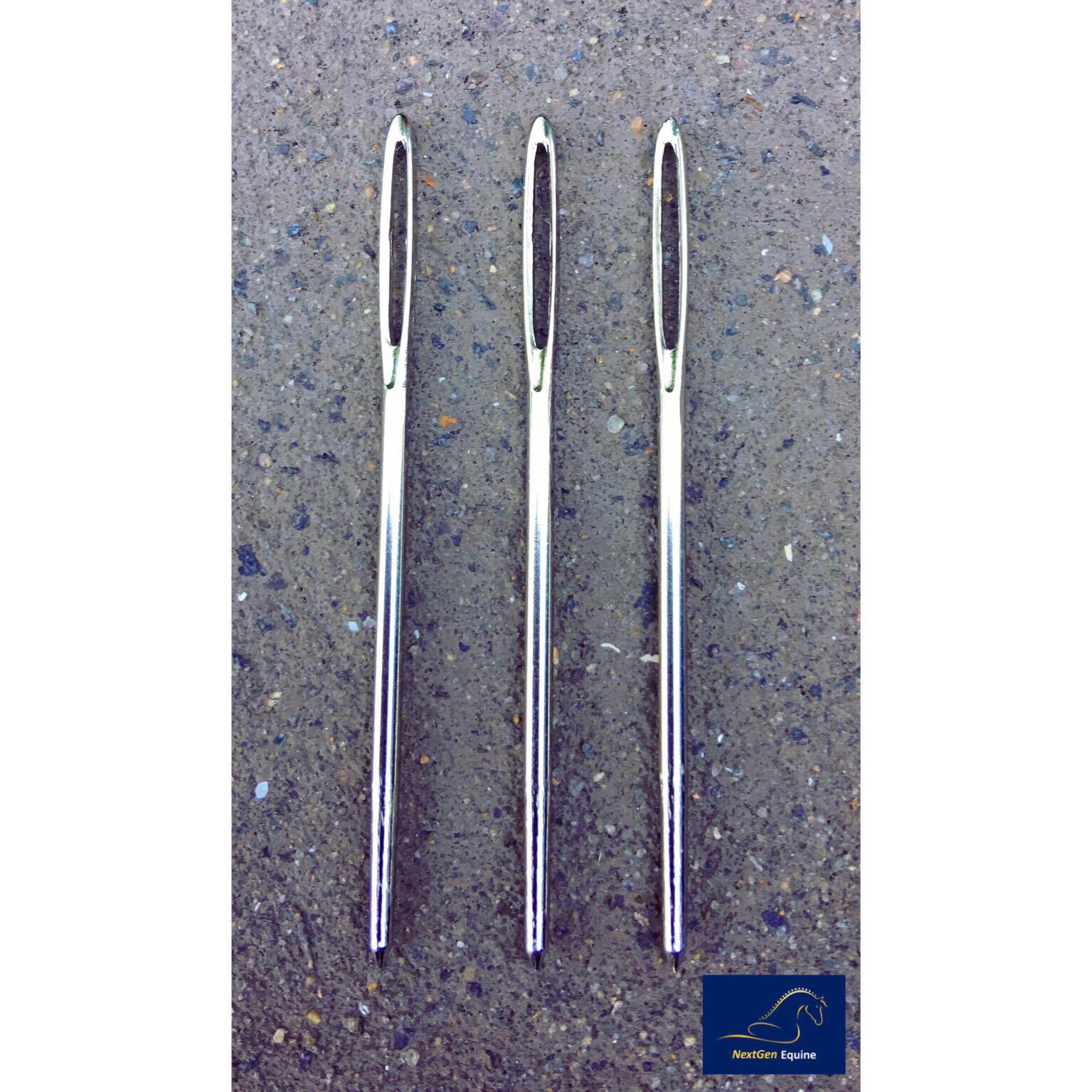 Plaiting Needles Steel - Packet of 3 - NextGen Equine 