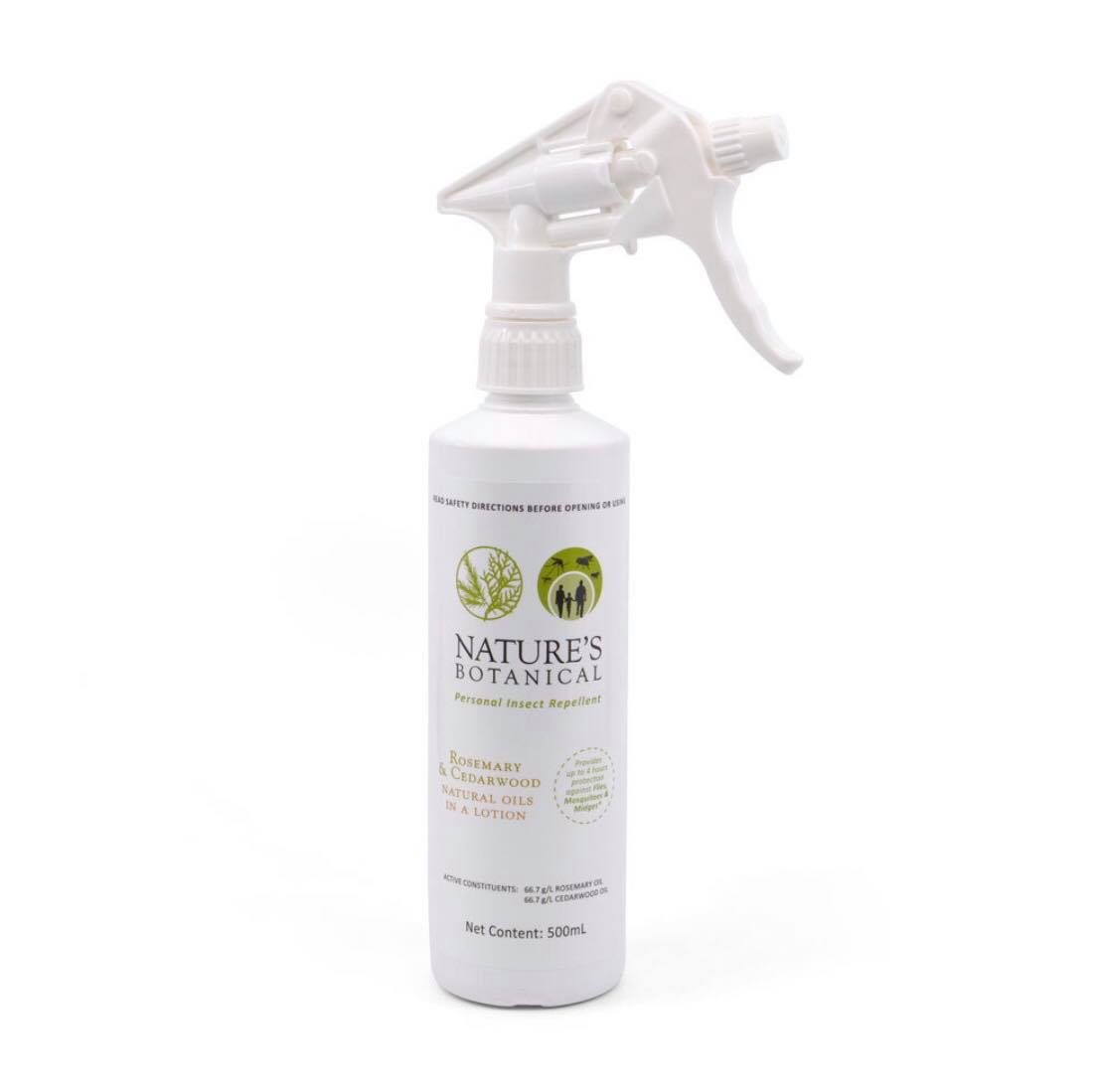 Nature's Botanical Personal Insect Repellent 500ml Spray