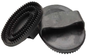Zilco Black Rubber Curry Comb - NextGen Equine 