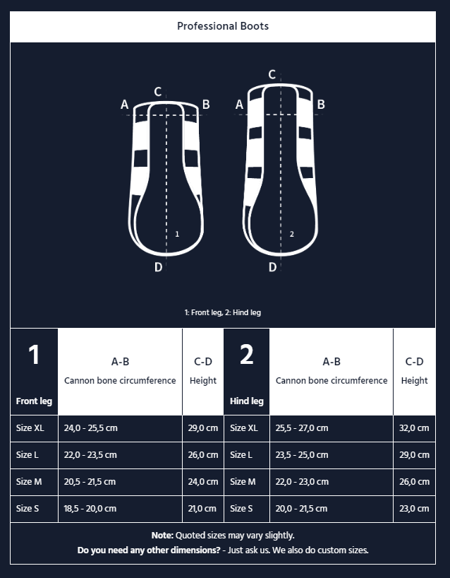 Custom Order | E.A.Mattes Professional Horse Boots | Sheepskin Liner
