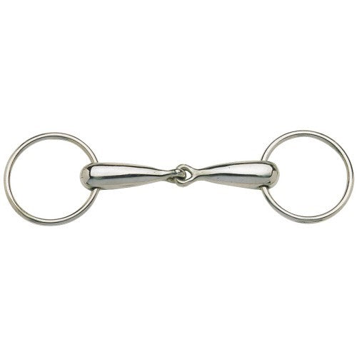SS Thick Hollow Ring Snaffle w/65mm Rings - NextGen Equine 
