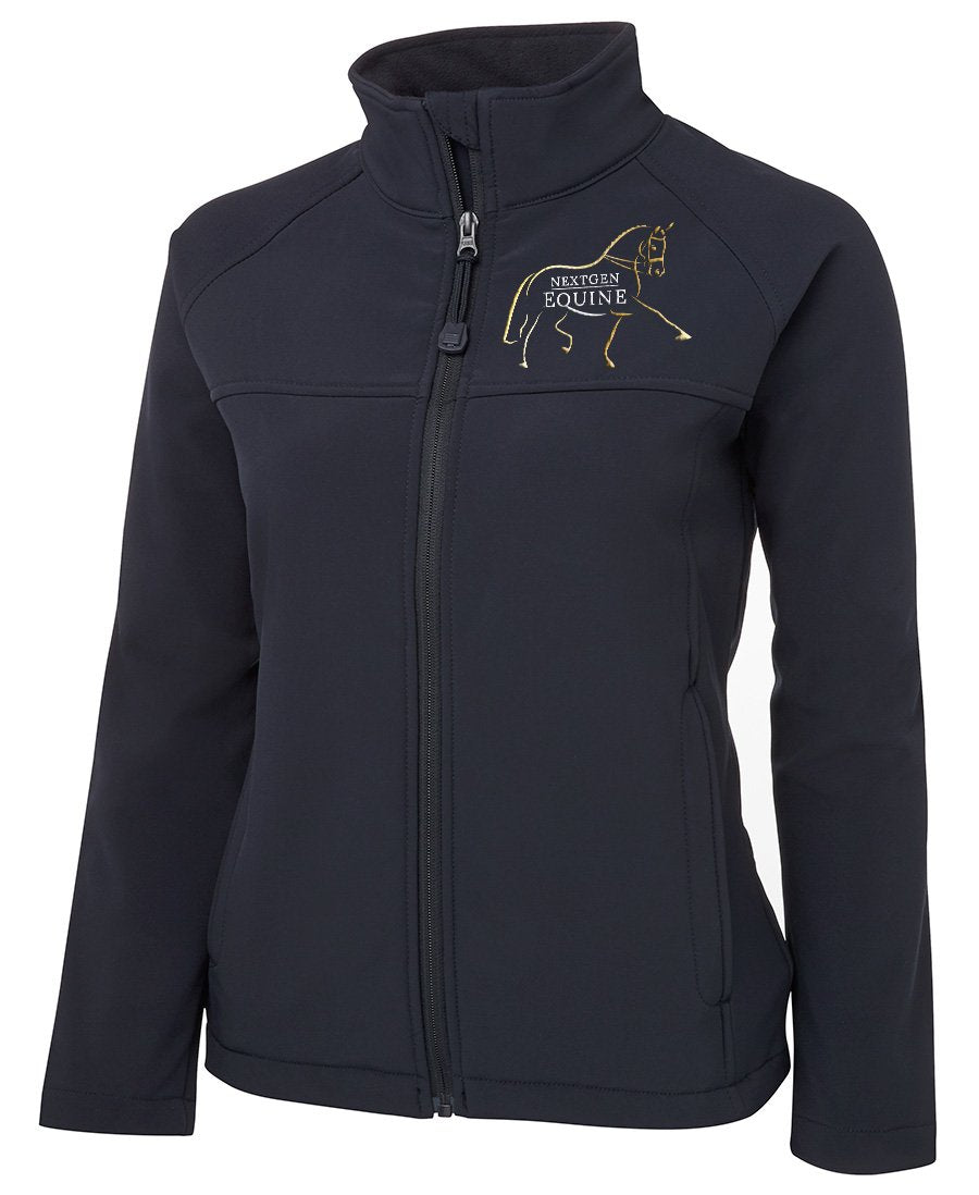 IN STOCK - NextGen Ladies Navy Soft Shell Jacket - NextGen Equine 