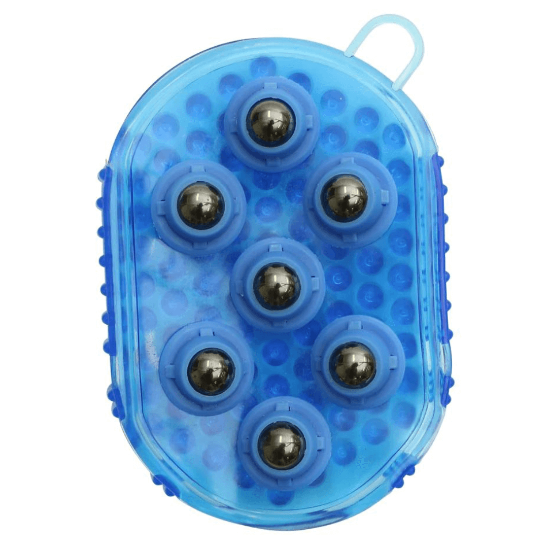 STC Magnetic Ball Massage Comb Blue 